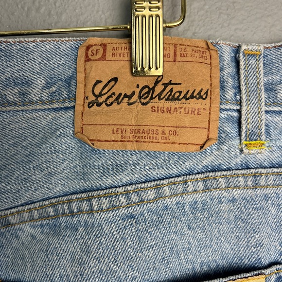 Vtg Levi Strauss Relaxed Fit Jeans Mens W38 L34 Light Wash Denim Casual Grunge - Picture 6 of 12